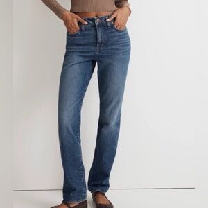 NWT Madewell the perfect vintage Jean in barnwell medium Blue wash Denim 32
